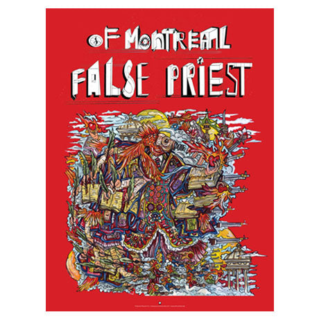 of Montreal - False Priest Poster (18x24)