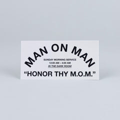 MAN ON MAN - Sunday Service Sticker