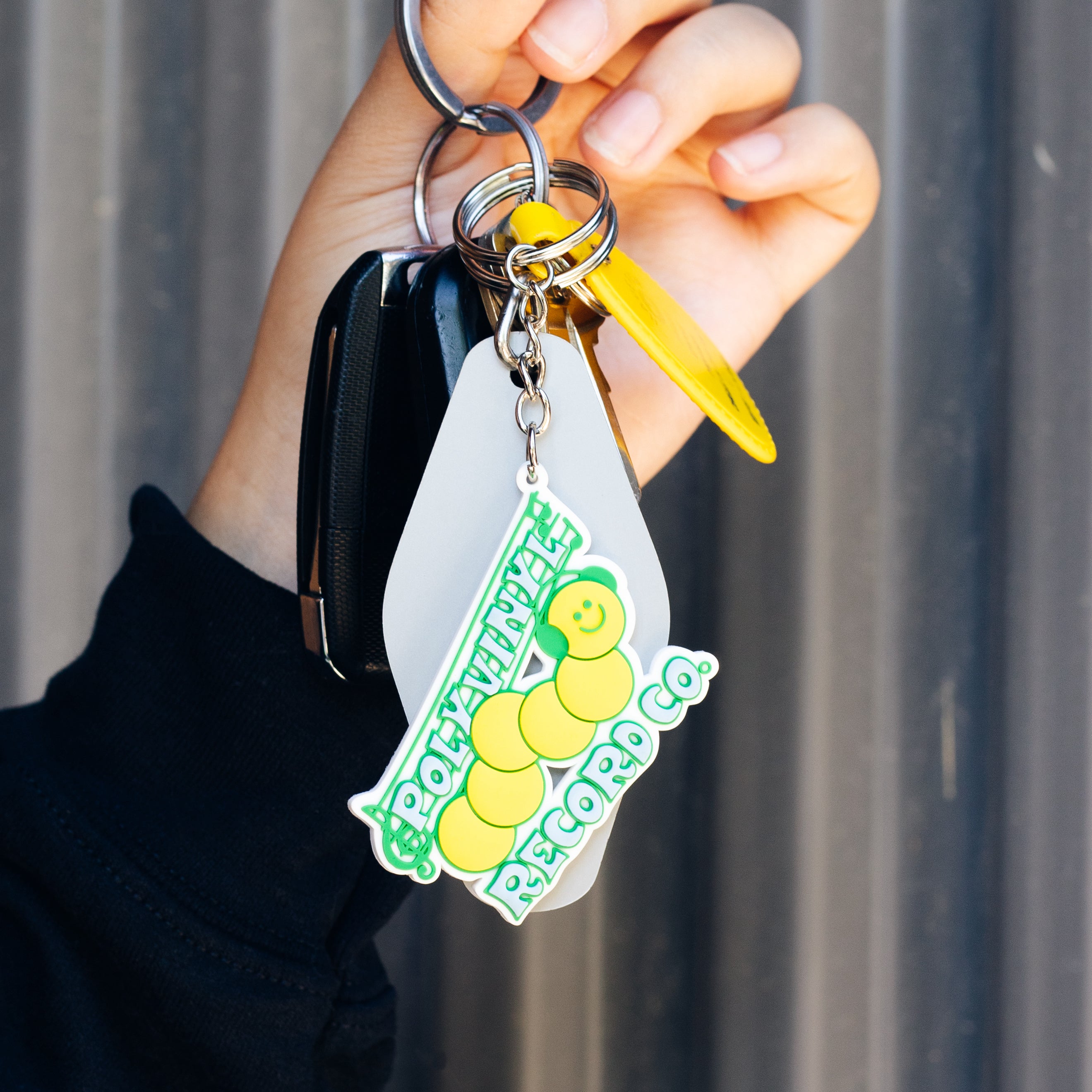 Polyvinyl - Caterpillar Keychain