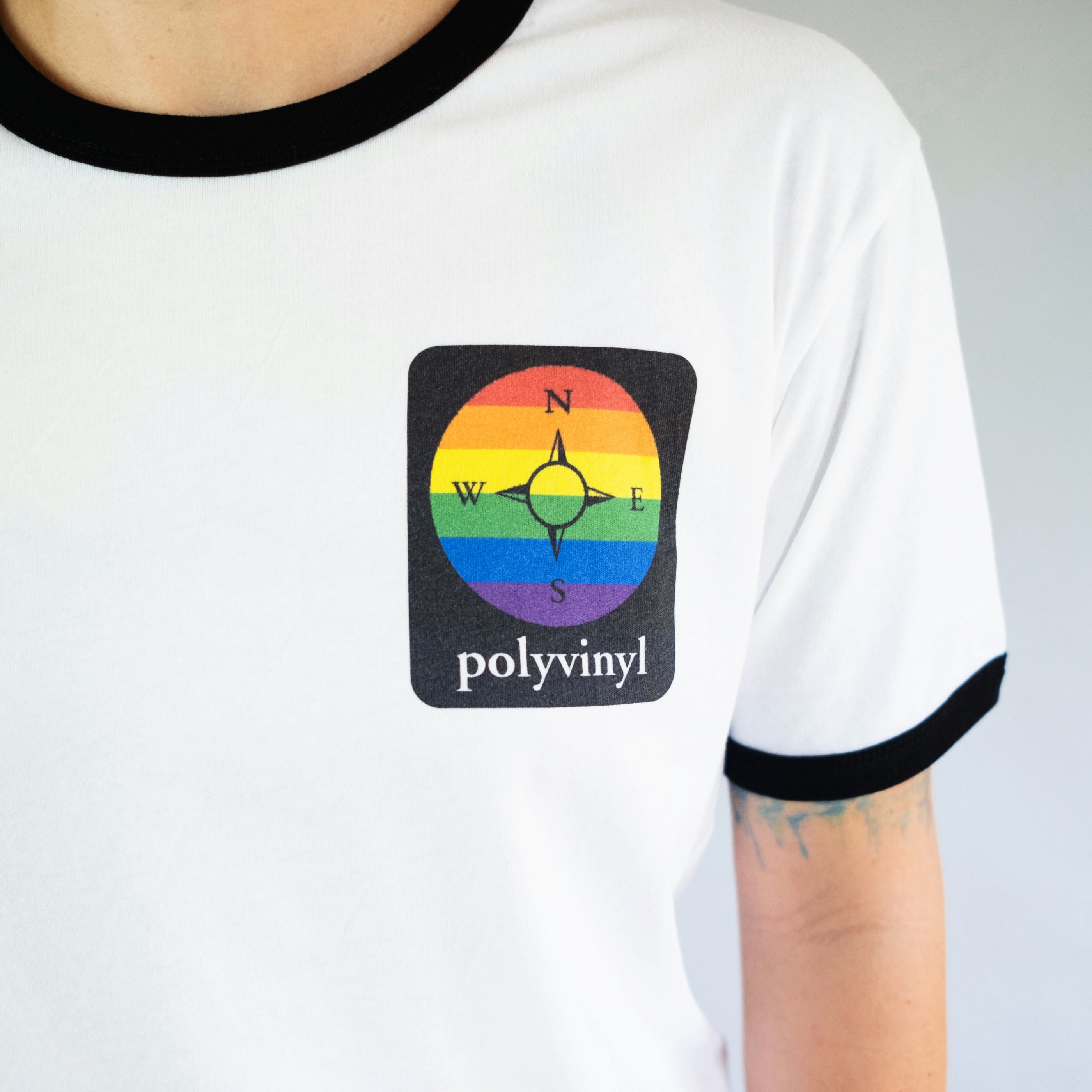 Polyvinyl - Polyvinyl Pride Ringer T-Shirt