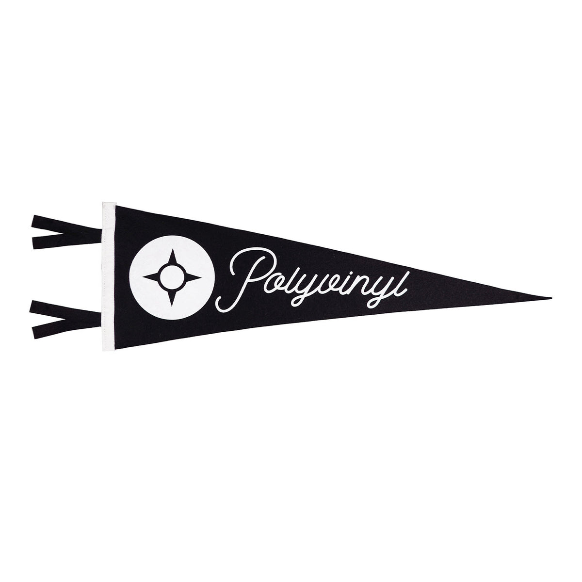 Polyvinyl - Polyvinyl Wool Felt Pennant (9x27)