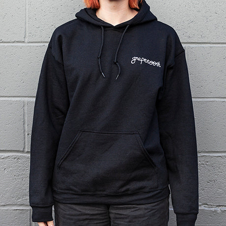 Grapetooth - Grapetooth Embroidered Logo Hooded Sweatshirt