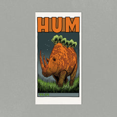 Hum - Electra 2000 Screen Printed Poster (12x24)