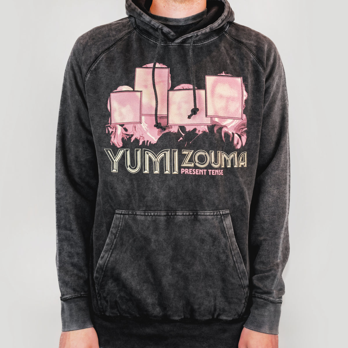 Yumi Zouma - Present Tense Pullover Hooded Sweatshirt