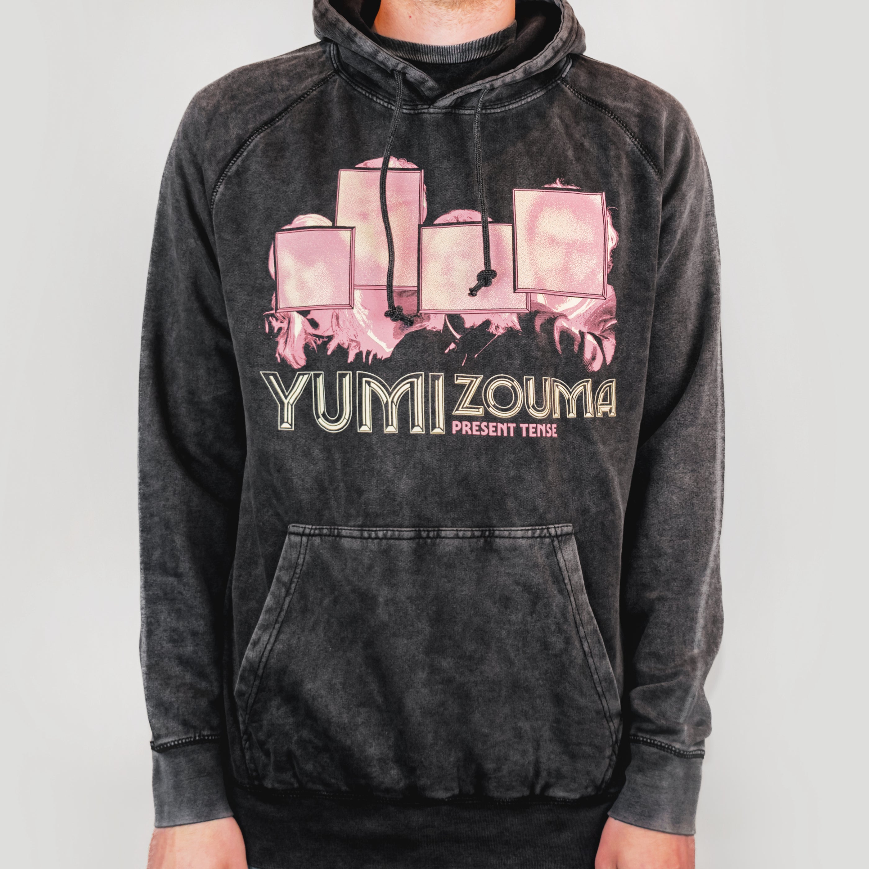 Yumi Zouma - Present Tense Pullover Hooded Sweatshirt