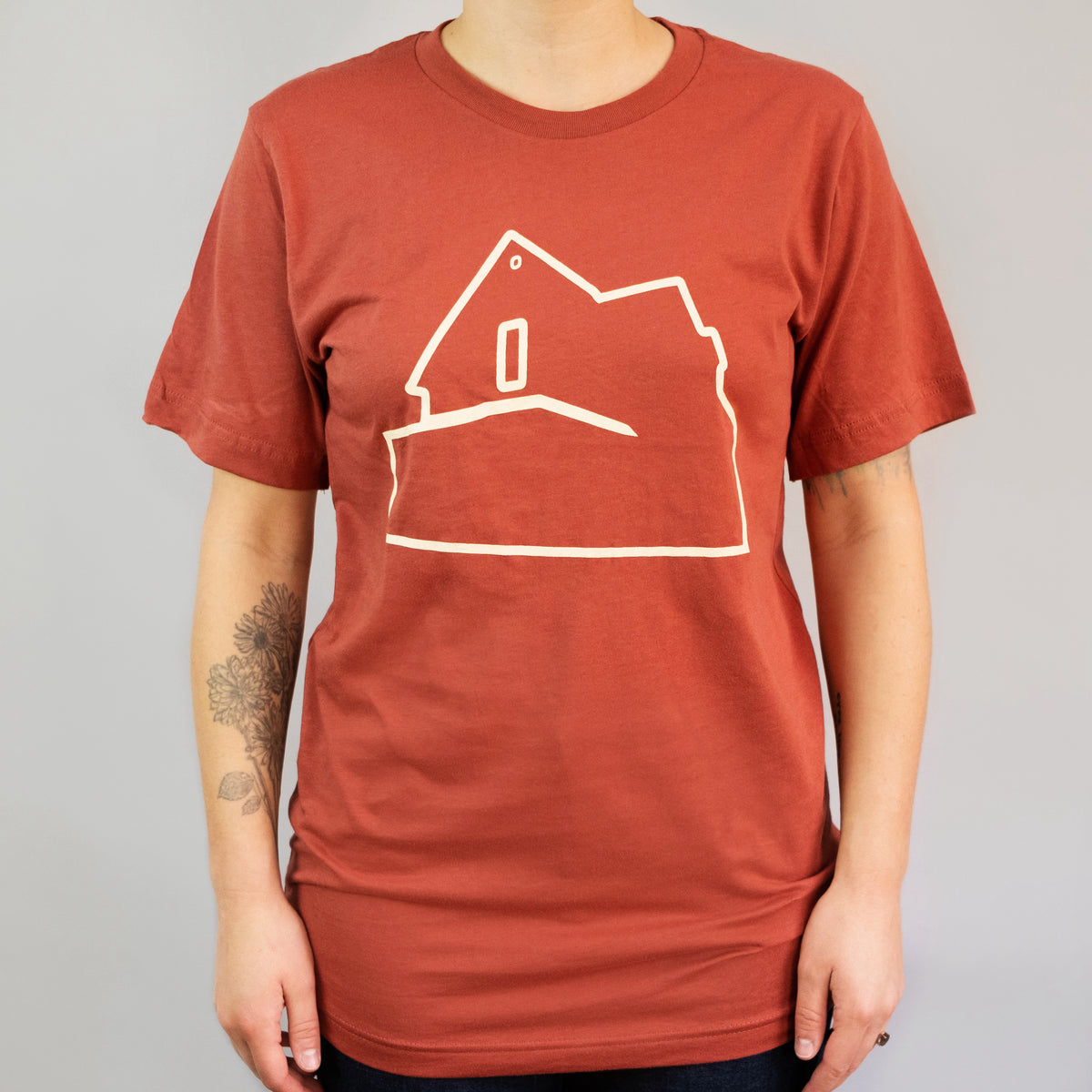 American Football - Silhouette T-Shirt (Rust)