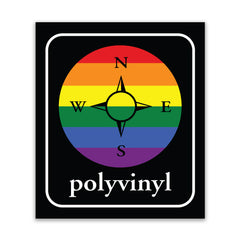 Polyvinyl - Polyvinyl Pride Sticker