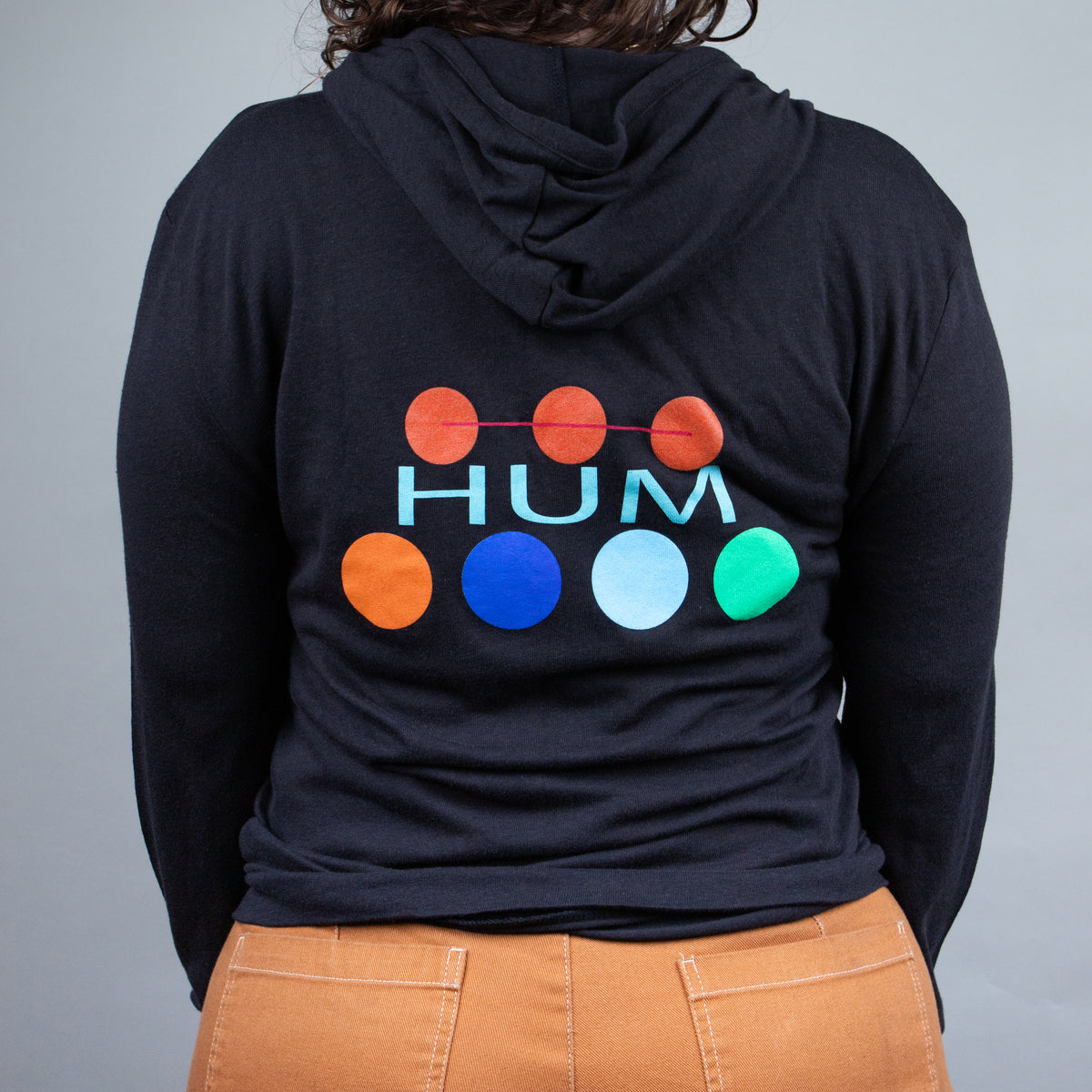 Hum - Circles Zip-Up Hooded Sweatshirt