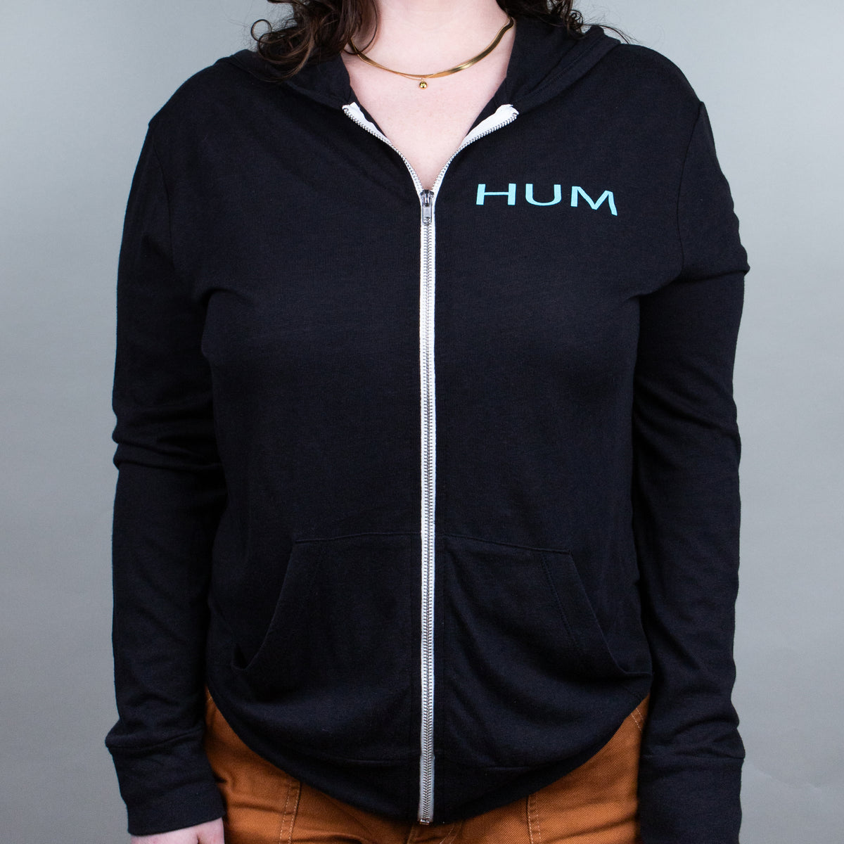 Hum - Circles Zip-Up Hooded Sweatshirt