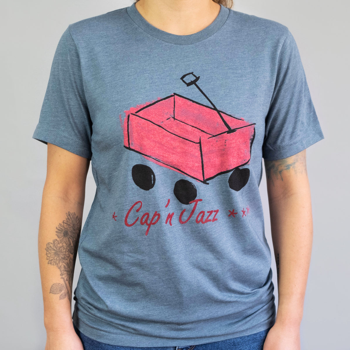 Cap'n Jazz - Red Wagon T-Shirt