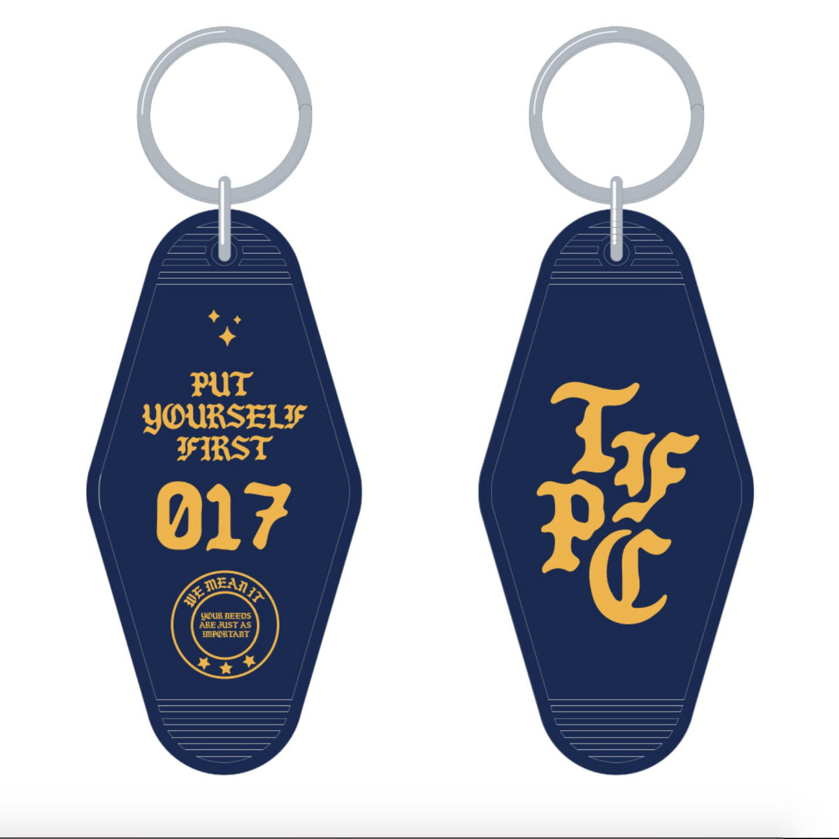 Transfigure Print Co. - Put Yourself First Keychain