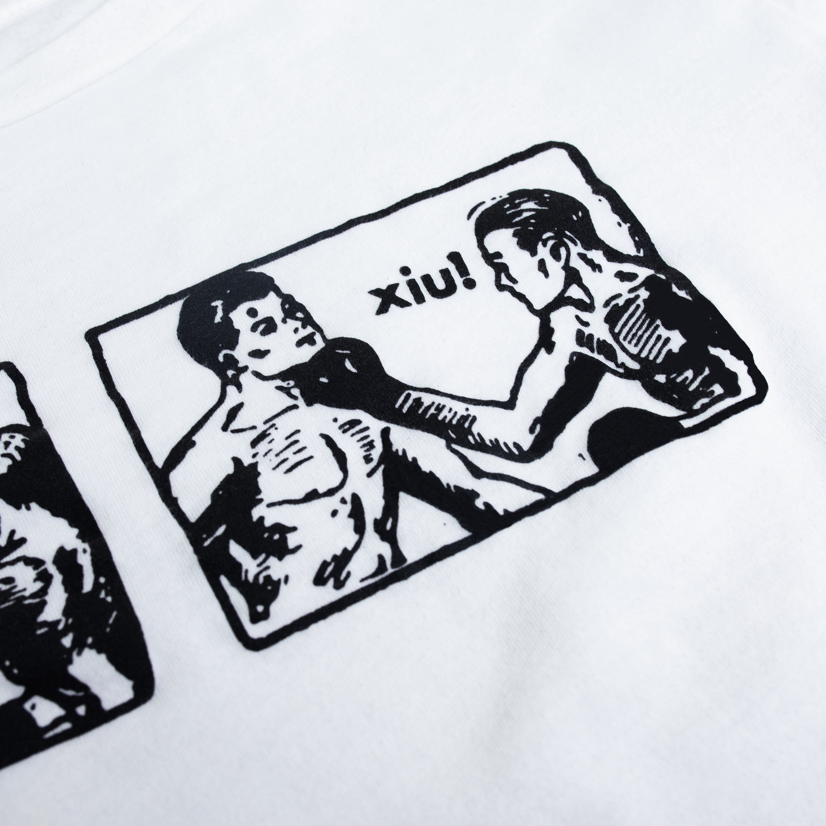 Xiu Xiu - One, Two, Punch! Cropped T-Shirt