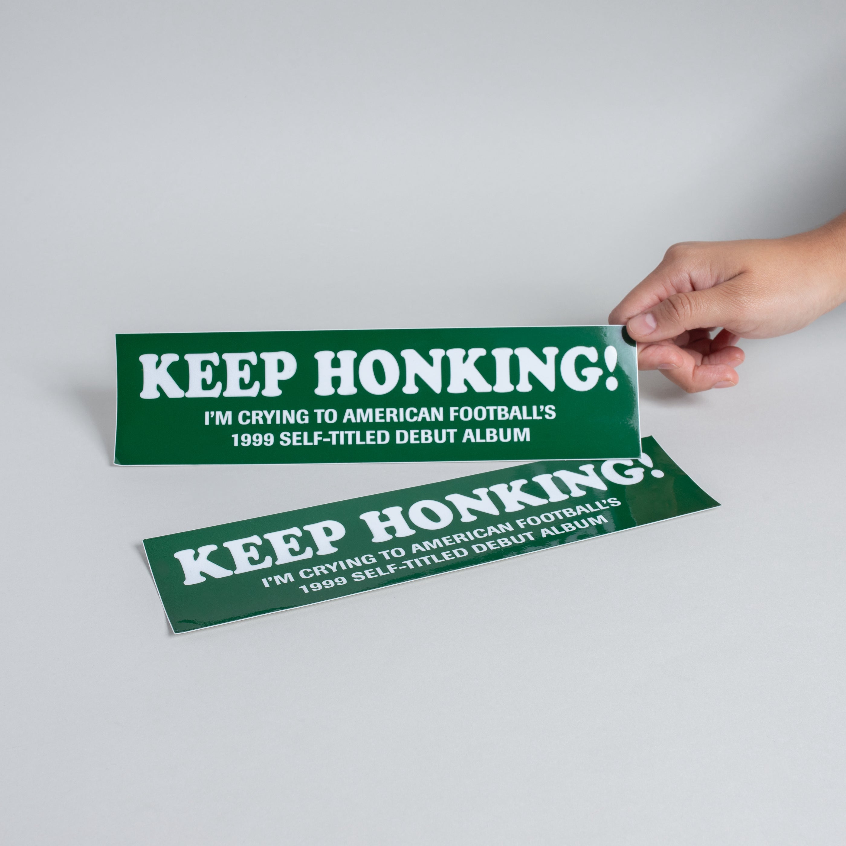 American Football - Keep Honking! Bumper Sticker