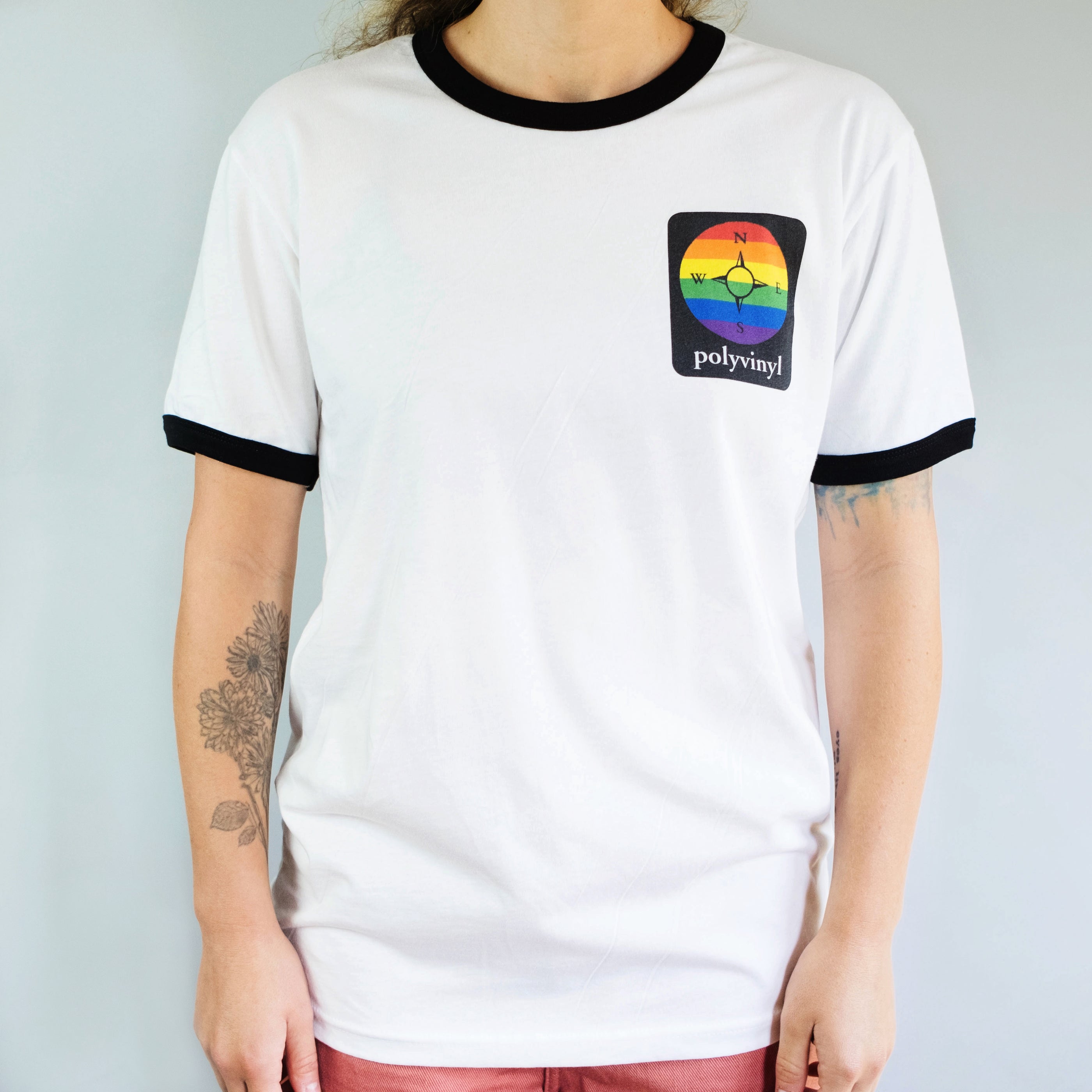 Polyvinyl - Polyvinyl Pride Ringer T-Shirt