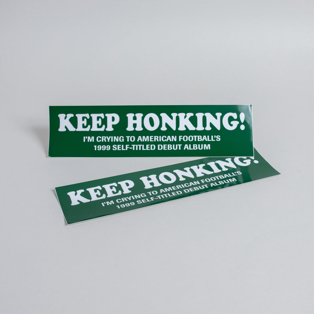 American Football - Keep Honking! Bumper Sticker