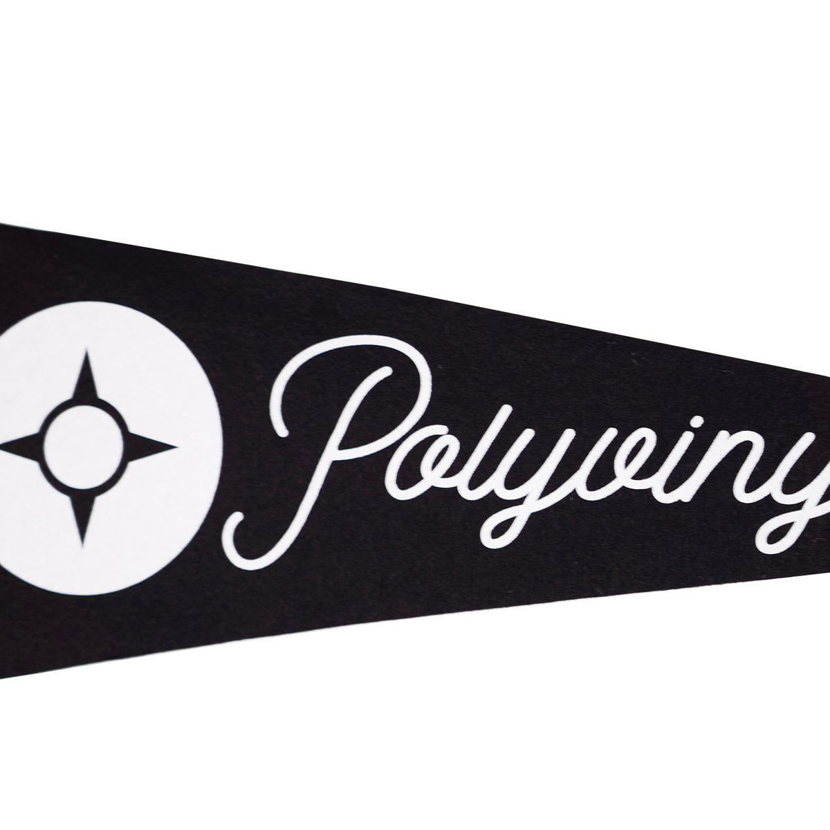 Polyvinyl - Polyvinyl Wool Felt Pennant (9x27)