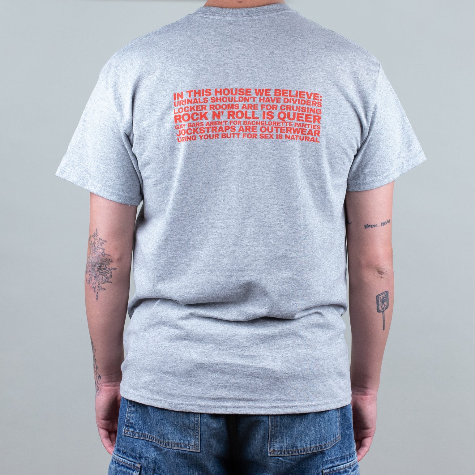 MAN ON MAN - M.O.M.’s House T-Shirt (Gray)