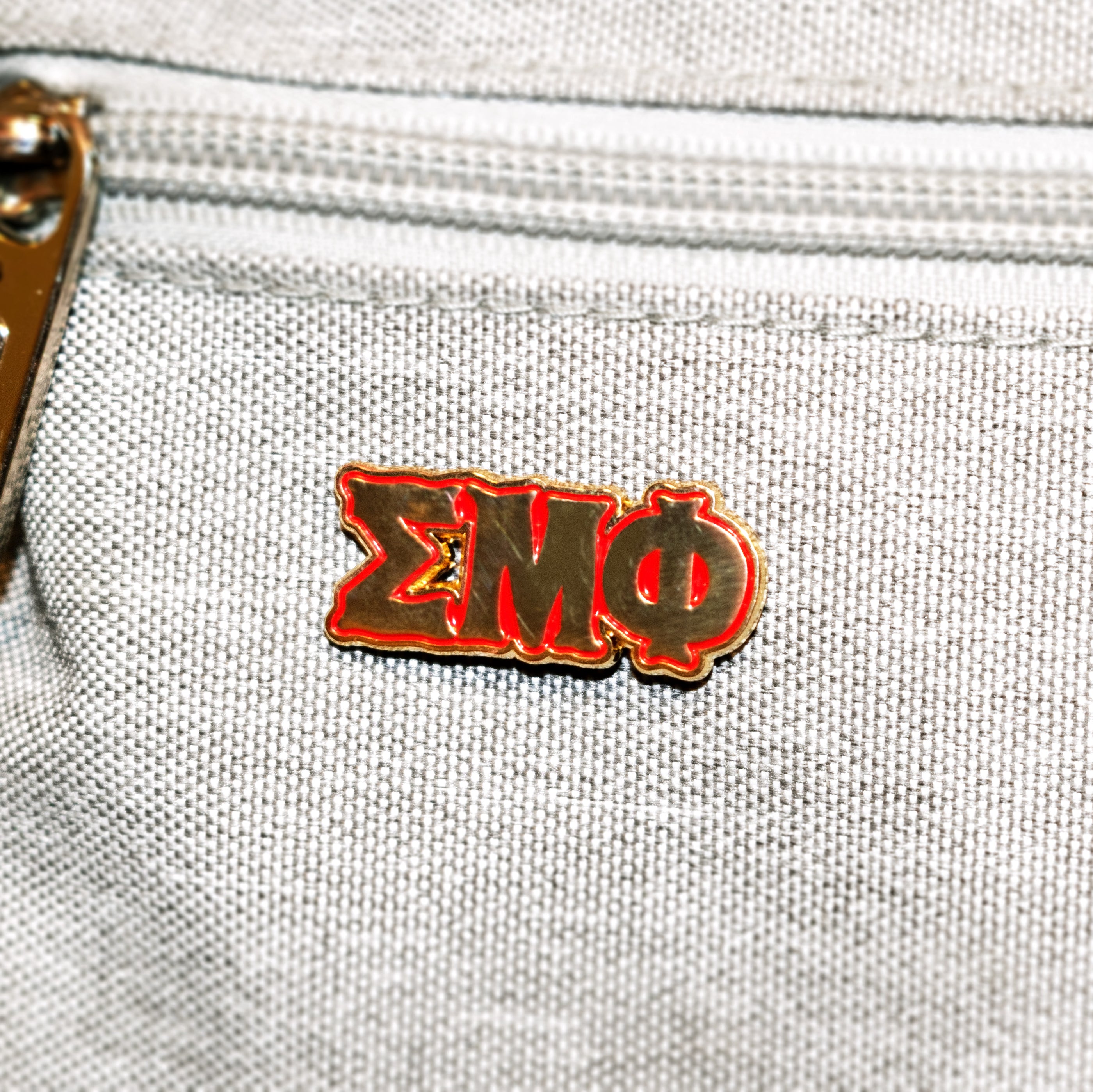 Tremolo Attire Co. - Pledge ΣΜΦ Enamel Pin (Red)