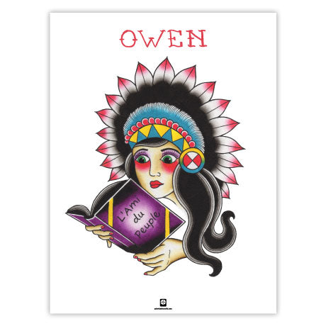 Owen - L'Ami du Peuple Poster (18x24)