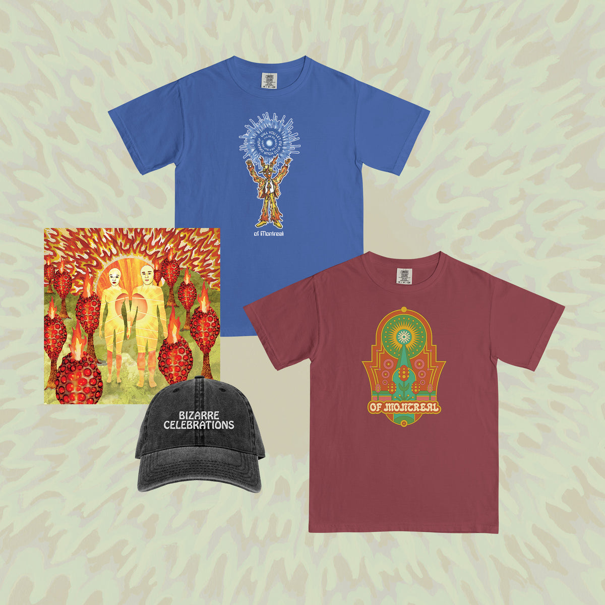 of Montreal - The Sunlandic Twins (20th Anniversary Edition) + T-Shirt (Pick 1) + Hat Bundle